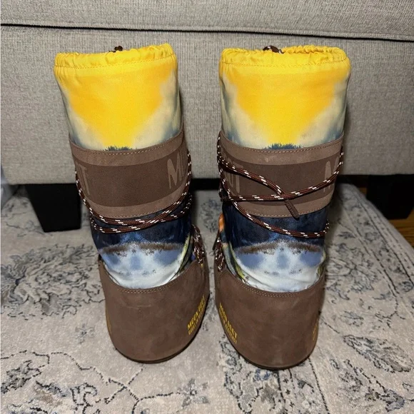 Moon Boot X Guest In Residence Icon High Postcard Cocoa Boots - Picture 6 of 10